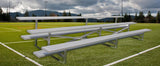 Gared 3-Row Fixed Spectator Stationary Bleacher without Aisle