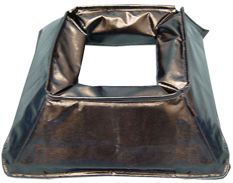 Gared Base Pole Pad for Surface-Mounted Square Poles