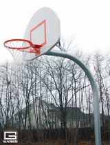 Gared Standard Duty 4-1/2” O.D. Braced Gooseneck Basketball Package