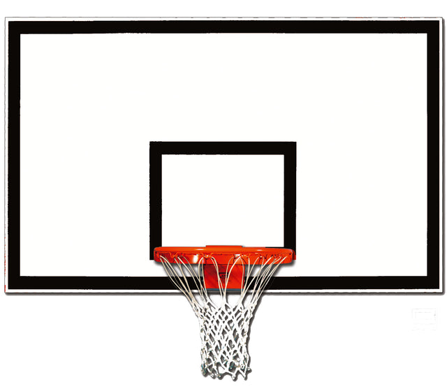 Gared Rectangular Fiberglass Backboard-1