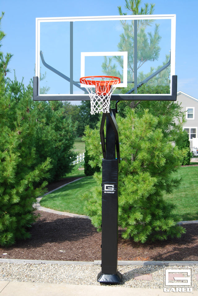 Gared Pro Jam Direct Mount Basketball Hoop with Acrylic Board System