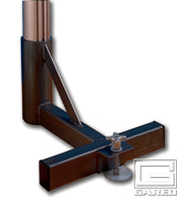 Gared Above Floor End T-Base Sleeve 3-1/2”