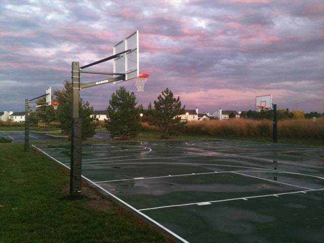 Gared Endurance Steel Playground Basketball System-2