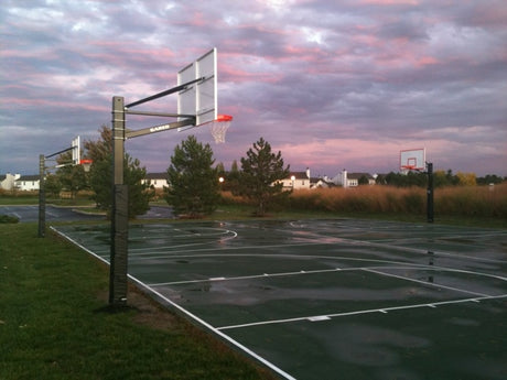 Gared Endurance Steel Playground Basketball System-2