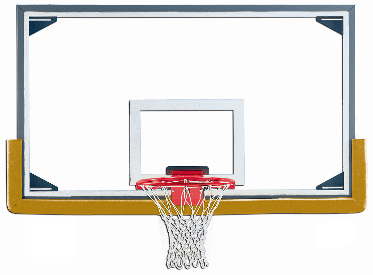 Gared Regulation Steel Framed Glass Backboard