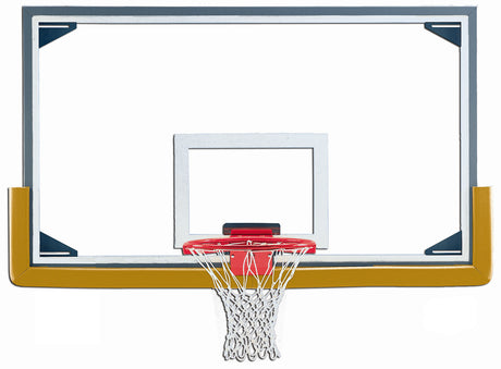 Gared Regulation Steel Framed Glass Backboard