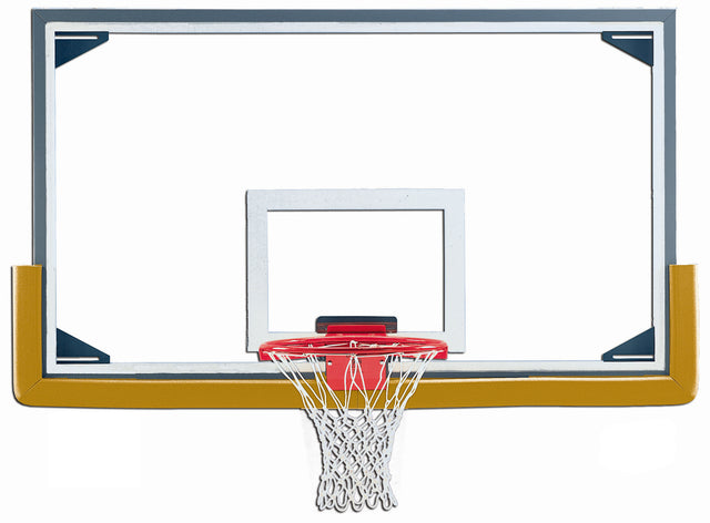 Gared Regulation Steel Framed Glass Backboard