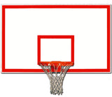 Gared Playground Full Sized Unmarked Steel Basketball Backboard