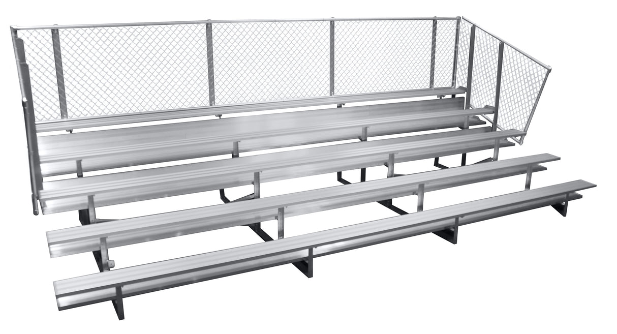 Gared 5 Row Fixed Spectator Bleacher without Aisle-1