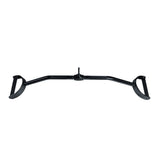 Power Systems Black Chrome 36" Cable Pro Style Lat Bar