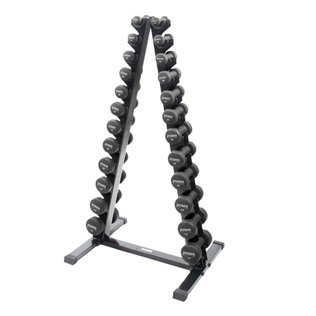 Power Systems Neoprene/Vinyl Vertical Dumbbell Rack Only