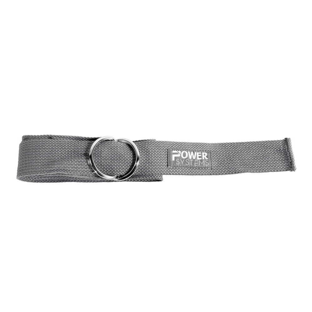 Power Systems Metal D-Ring Yoga Strap