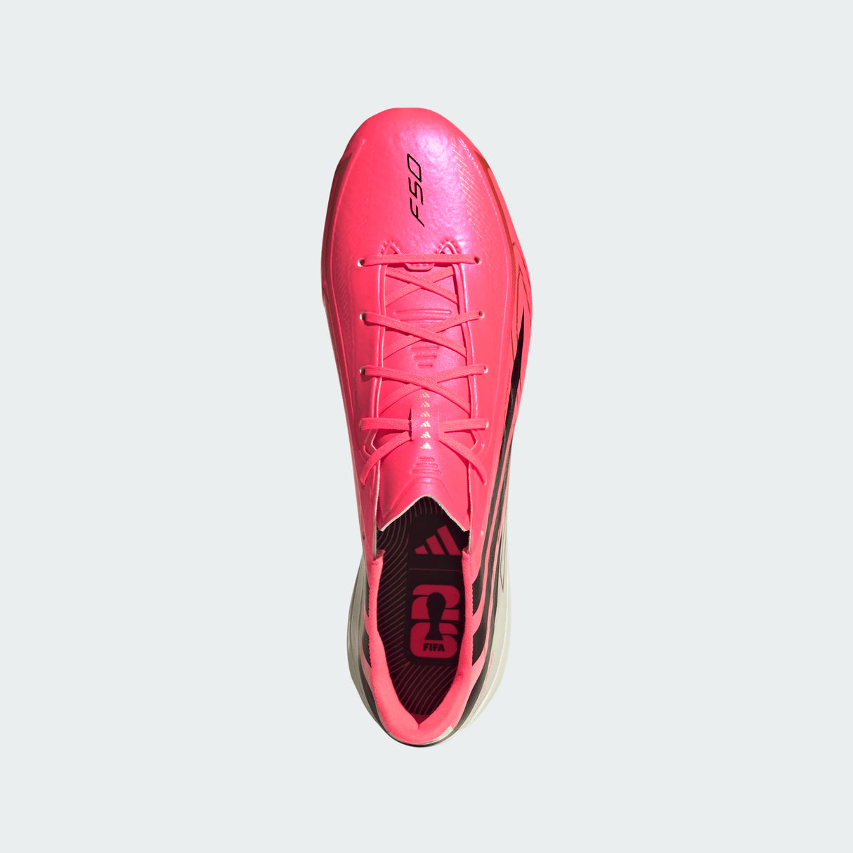 adidas Adult F50 Hyperfast League Firm Ground Football Cleats-2