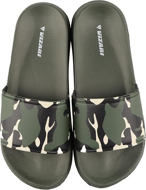 Vizari Men's Camo SS Soccer Slide Sandals-1