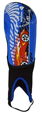 Vizari Youth Racer Soccer Shinguard with Ankle Protection-2