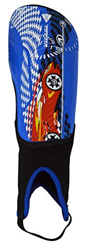 Vizari Youth Racer Soccer Shinguard with Ankle Protection-2
