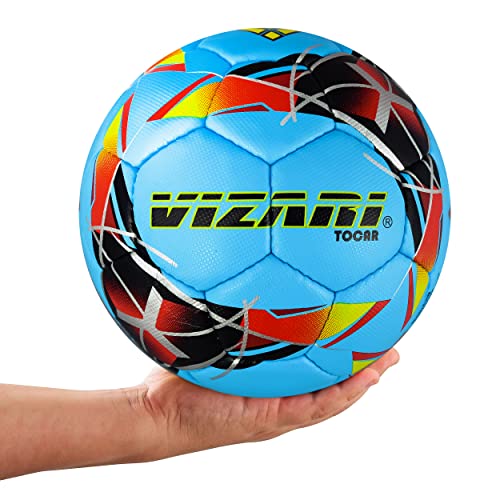 Vizari Tocara Premium Bright Colour Textured Hand Stitched Futsal Soccer Ball-2