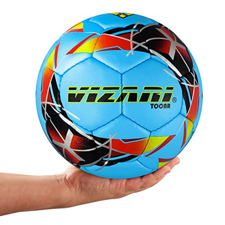 Vizari Tocara Premium Bright Colour Textured Hand Stitched Futsal Soccer Ball-2