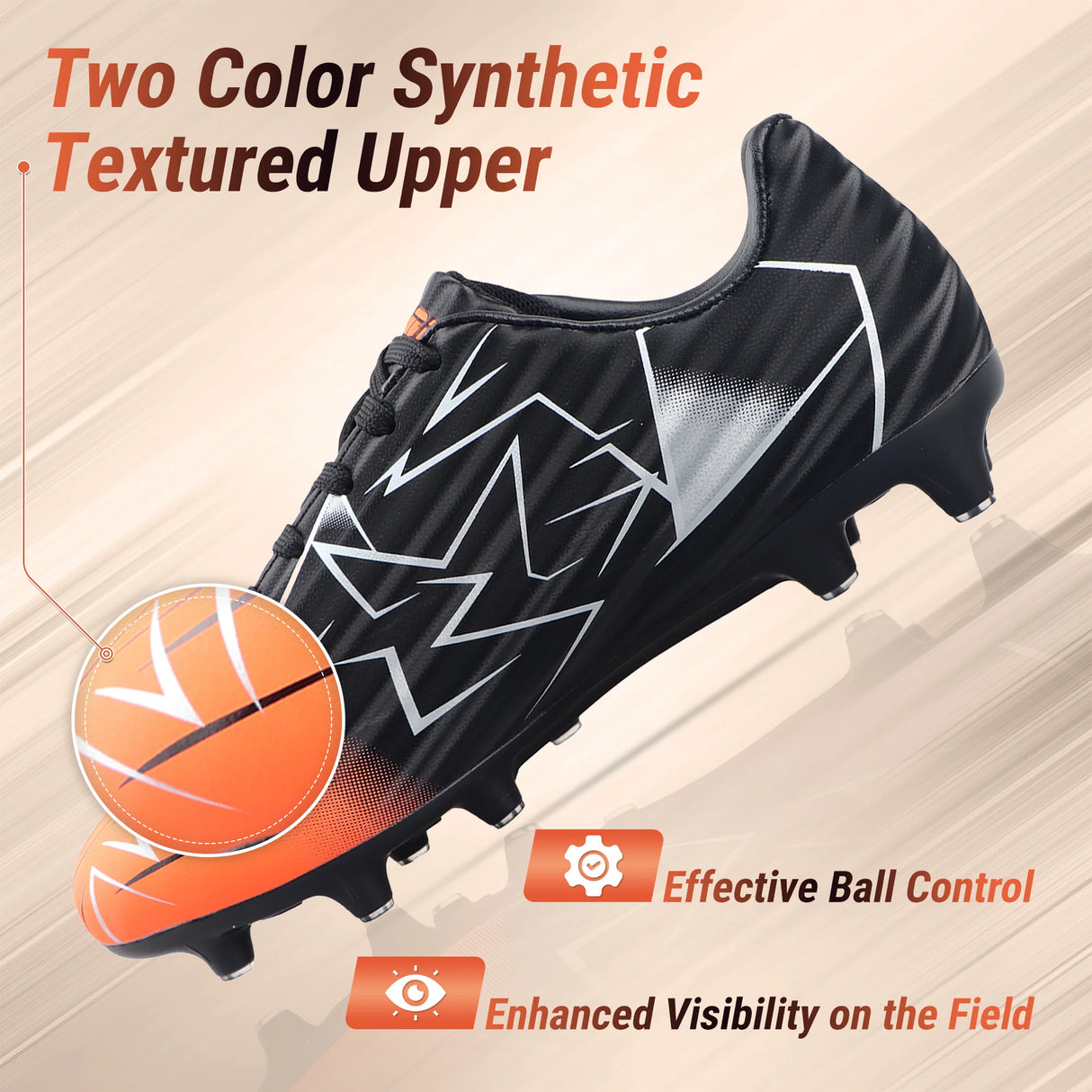 Vizari Junior Lucia Firm Ground Soccer Cleats-2