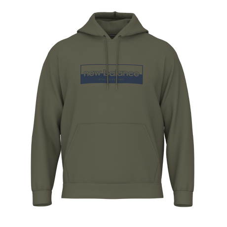 New Balance Men's Rectangular Logo Hoodie