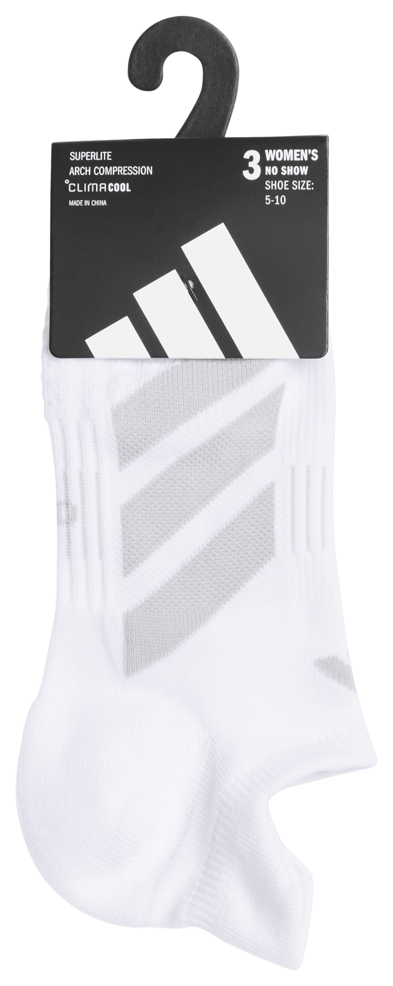 adidas Women's EVO 3-Pack No Show Sock-6