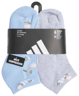 adidas Women's Athletic Cushioned Graphic 6-Pack Low Cut Sock-5