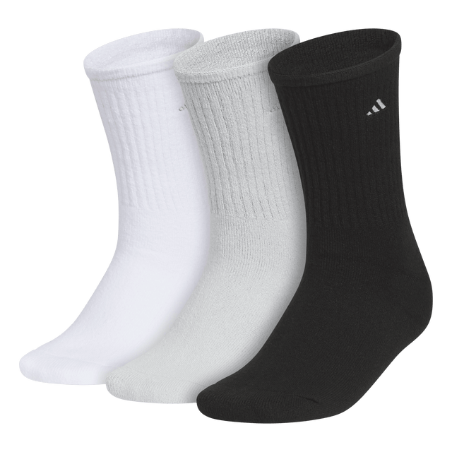 adidas Women's Cushioned Comfort 3.0 3-Pack Crew Sock-1