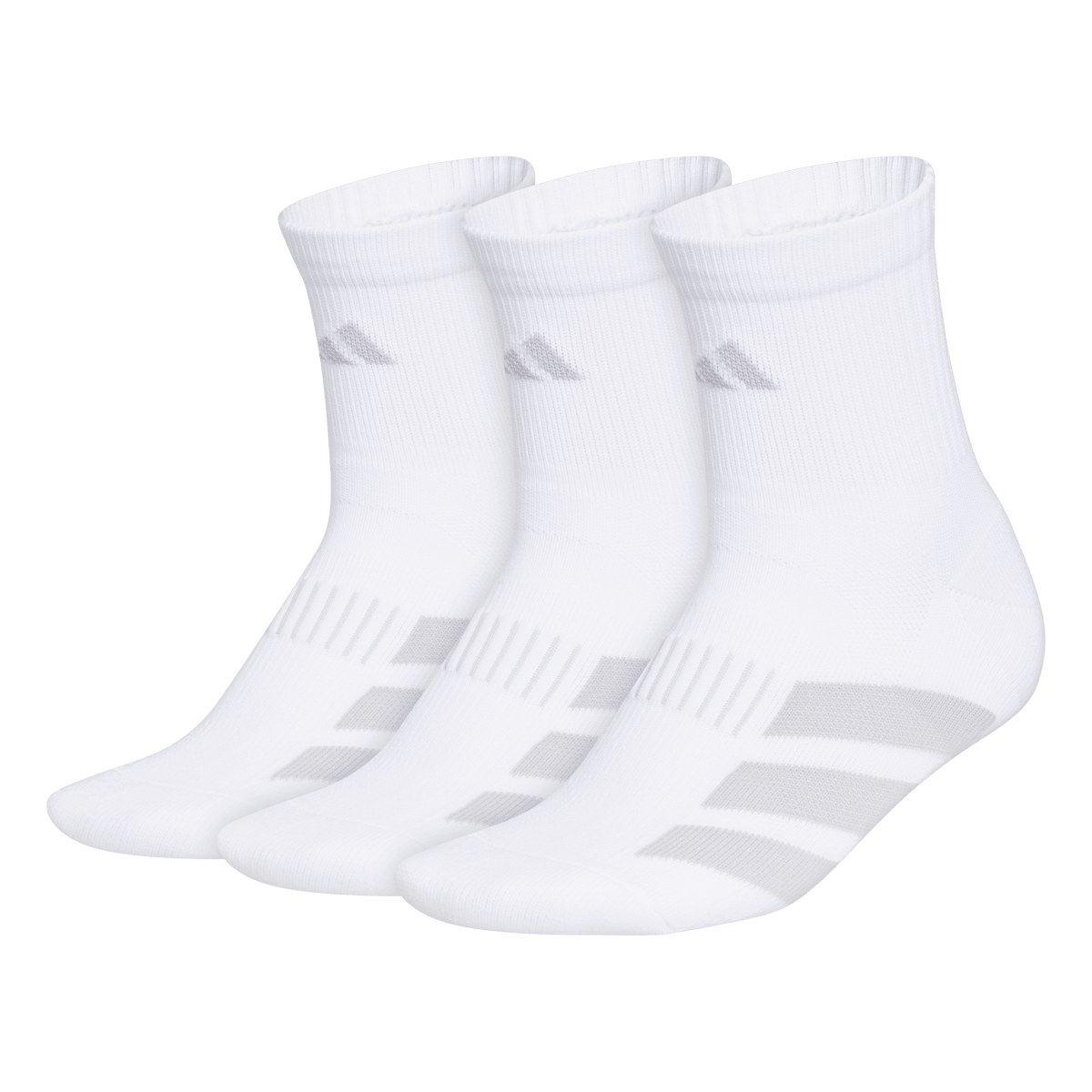 adidas Women's EVO 3-Pack High Quarter Sock-1