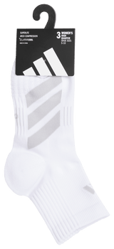 adidas Women's EVO 3-Pack High Quarter Sock-6