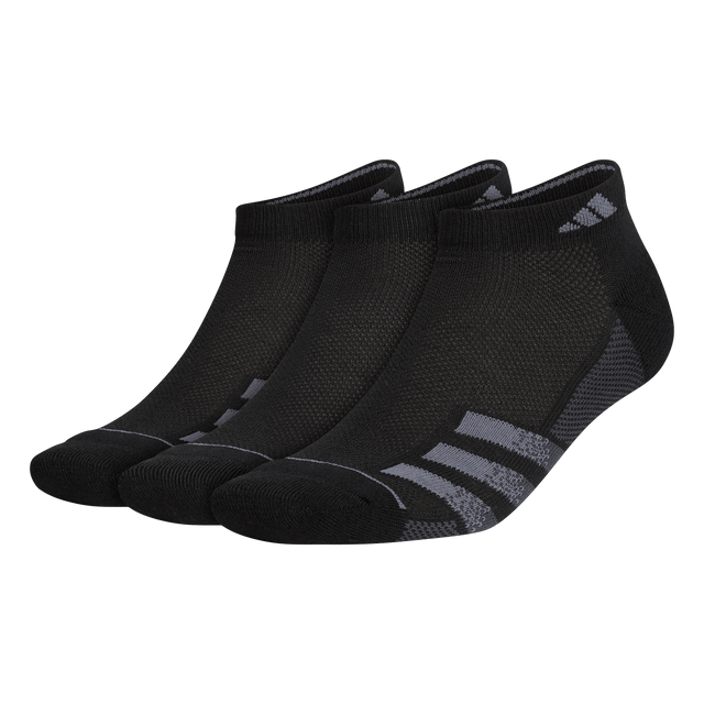 adidas Men's Superlite Stripe 3 3-Pack Low Cut Sock-1