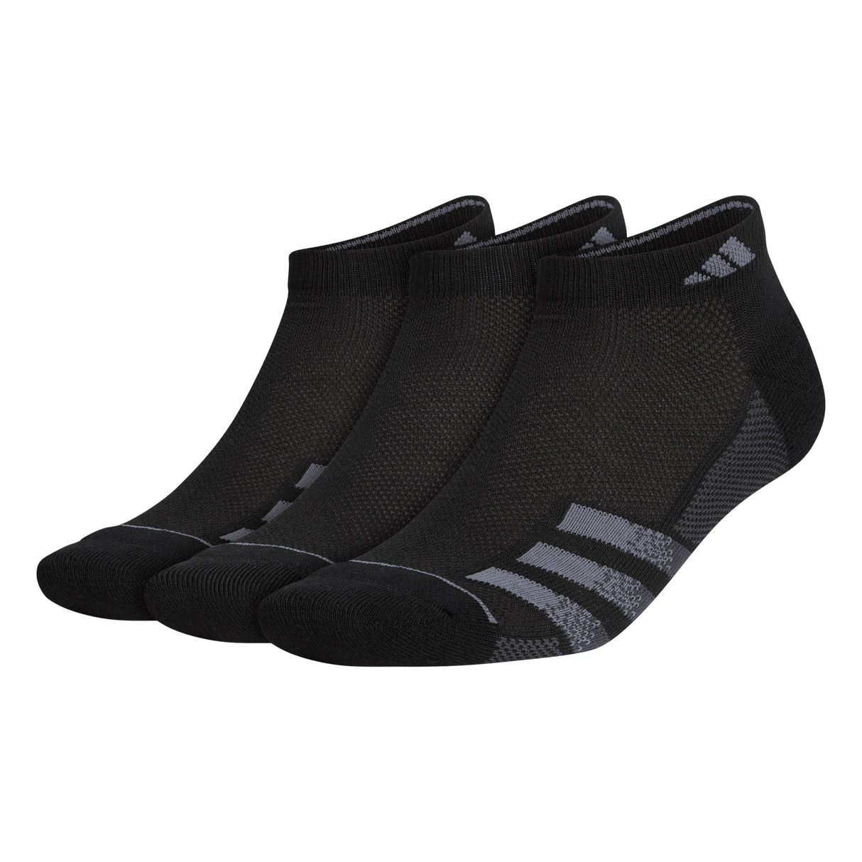 adidas Men's Superlite Stripe 3 3-Pack Low Cut Sock-1