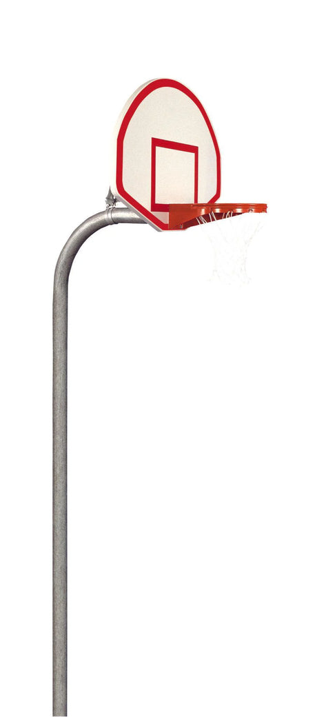 Bison 4-1/2" Heavy Duty Steel Fan Playground Basketball System