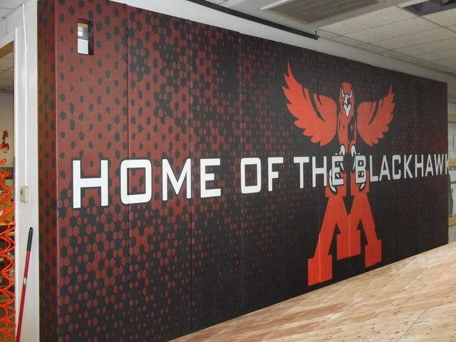 Bison Firewall™ Custom Graphic Indoor Wall Padding