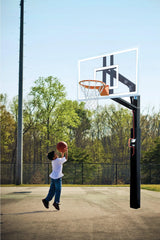 Bison Basketball ZipCrank Playground Adjustable Systems