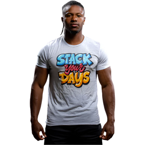 Phenom Elite Men's Stack Your Days Graffiti Graphic Tee