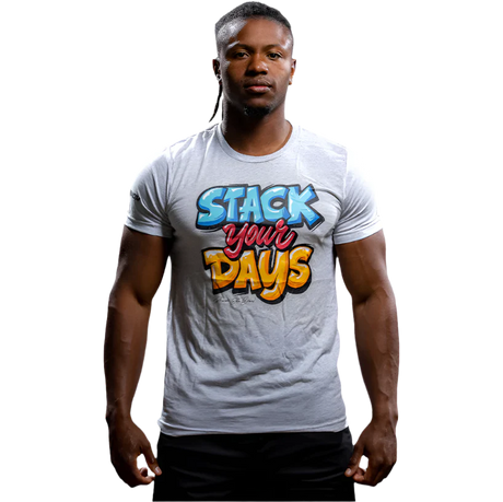 Phenom Elite Men's Stack Your Days Graffiti Graphic Tee