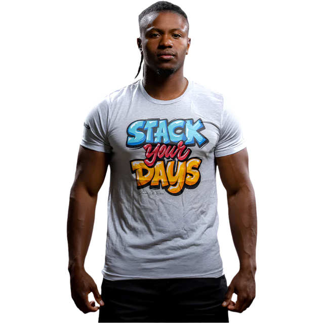 Phenom Elite Men's Stack Your Days Graffiti Graphic Tee