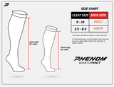 Phenom Elite Quantum Knit Extra Long Padded Scrunch Socks-22