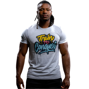 Phenom Elite Men's Train To Conquer Graffiti Graphic Tee