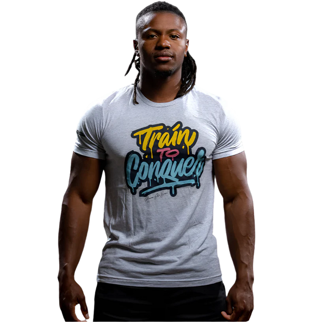 Phenom Elite Men's Train To Conquer Graffiti Graphic Tee