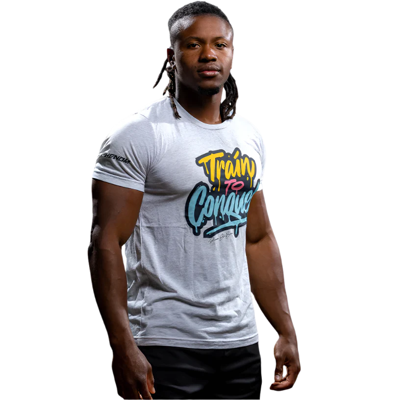 Phenom Elite Men's Train To Conquer Graffiti Graphic Tee-3