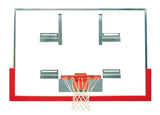 Bison Basketball 48" x 72" Tall Unbreakable "XL" Glass Competition Conversion Backboard