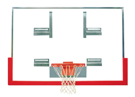 Bison Basketball 48" x 72" Tall Unbreakable "XL" Glass Competition Conversion Backboard
