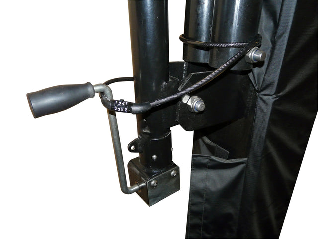 Bison Basketball HangTime Rim Height Locking Device