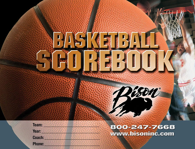 Bison Basketball Team Scorebook