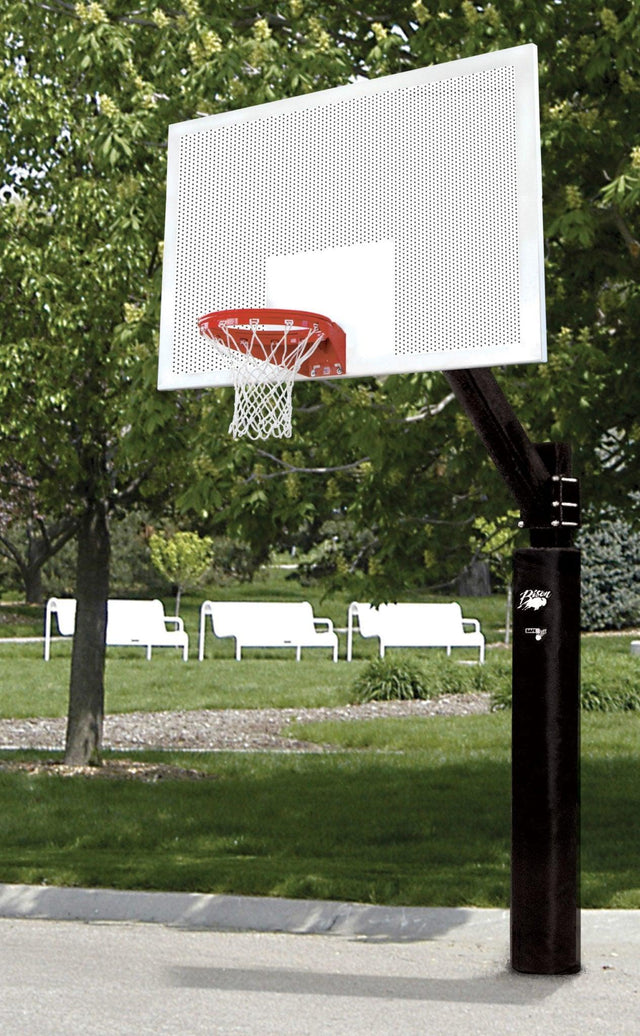 Bison Ultimate Perforated Steel Basketball System