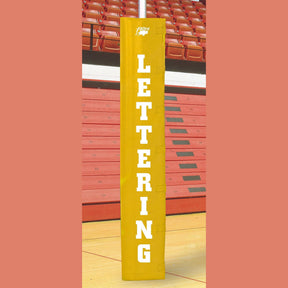 Bison Volleyball Post Padding with 4-Sided Lettering