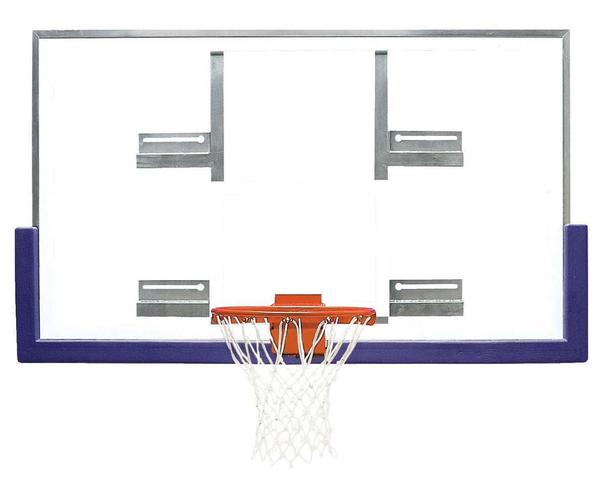 Bison Basketball 42" x 72" Extended Life Short Glass Conversion Backboard