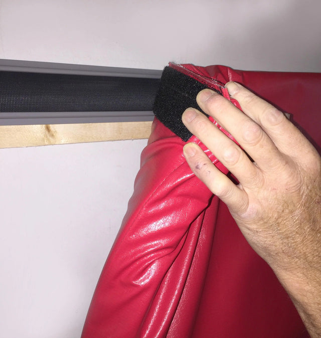 Bison Removable Track Mounting System for Wall Padding