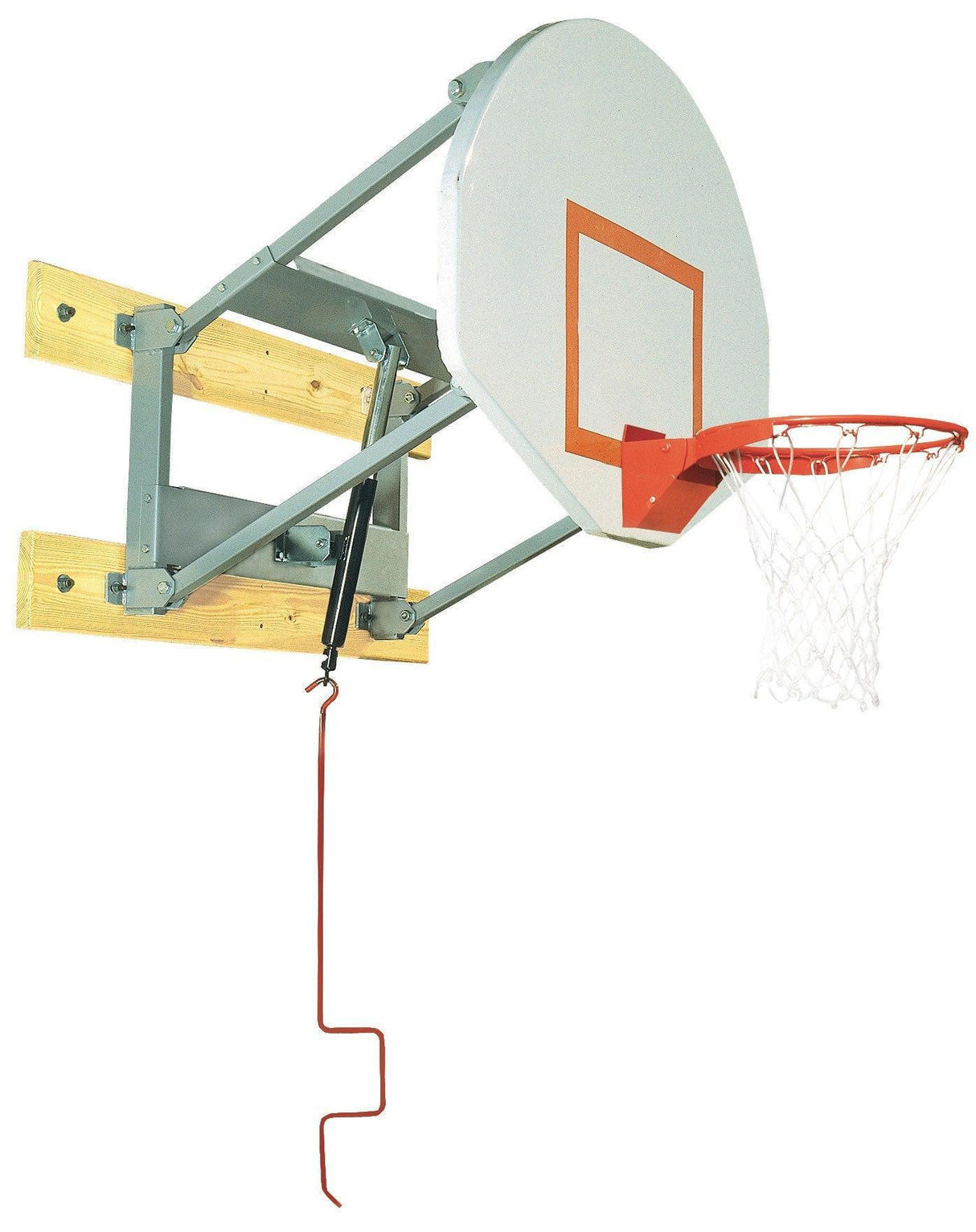 Bison Basketball Adjustable Height Steel Shooting Station